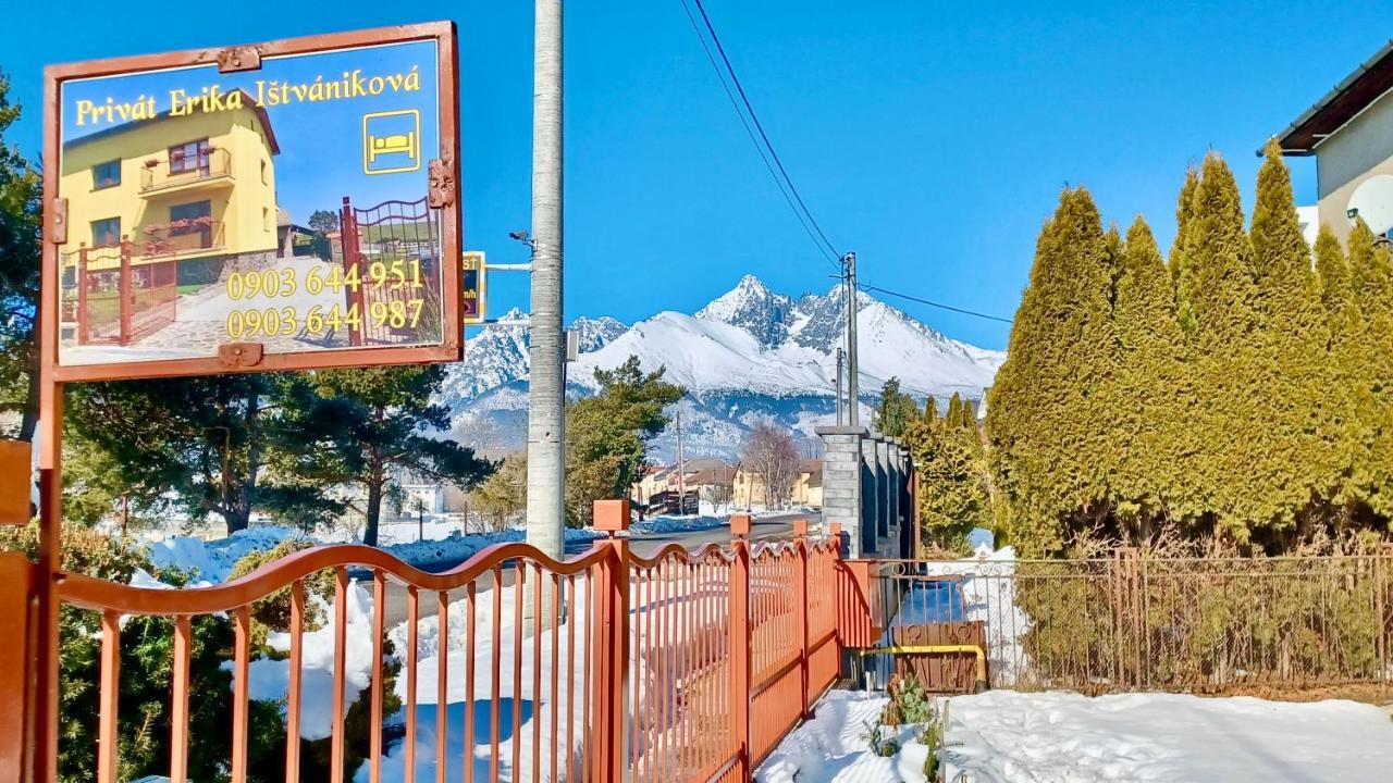 Privat U Eriky Hotel Stará Lesná Buitenkant foto